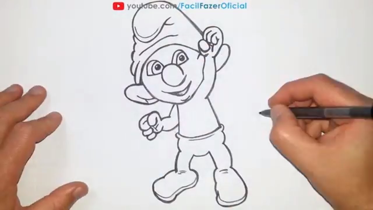 Como Desenhar Os Smurfs