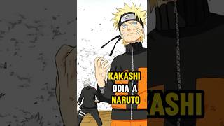 Sabias Que Kakashi Odiaba A Naruto?