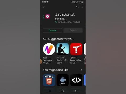 how to download JavaScript on mobile - YouTube