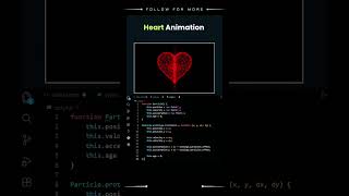 Animated Heart using #html  #css #javascript #uitdaging #frontend  #coding #frontenddevelopment Guide