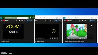 Blue Clues It A Big World Zoom Credits Remix