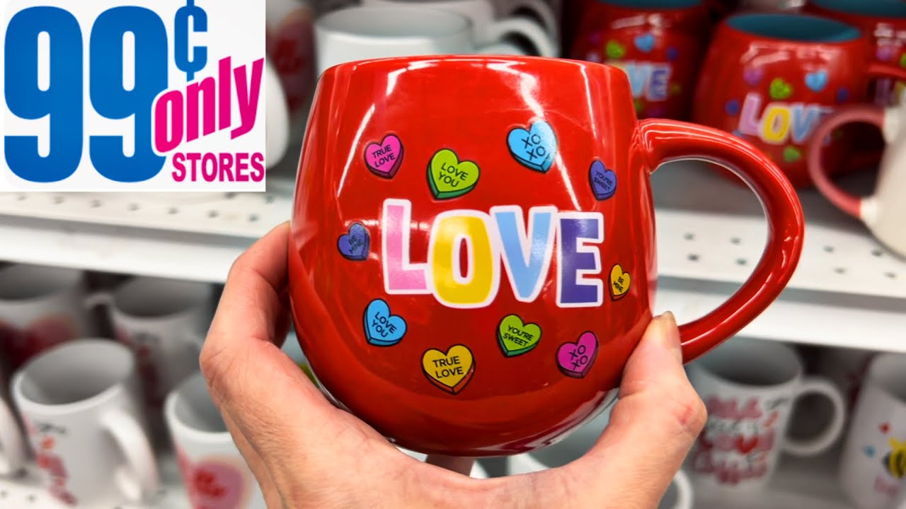 Valentine's Day Ceramic Cups Large Capacity Coffee Cups With - Temu