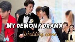 My demon wedding scene | K drama | @poorvixthetic339 #subscribe