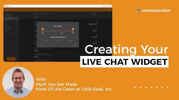 3 1 Creating Your Live Chat Widget