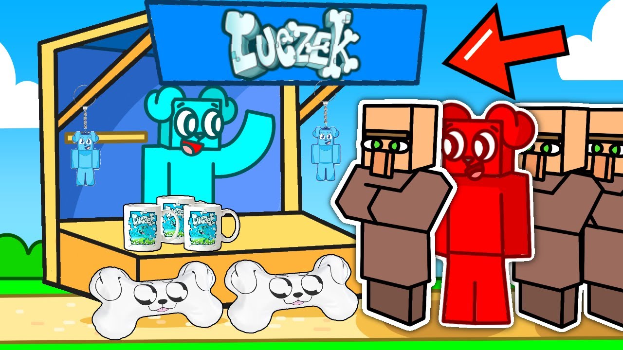 OTWORZYŁEM SKLEP w Minecraft 🛒🦴