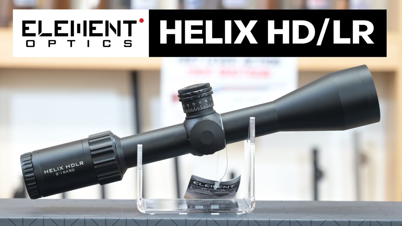 Element Helix 2-16x50 HD (SFP) RAPTR-1 MRAD - Element, Scopes