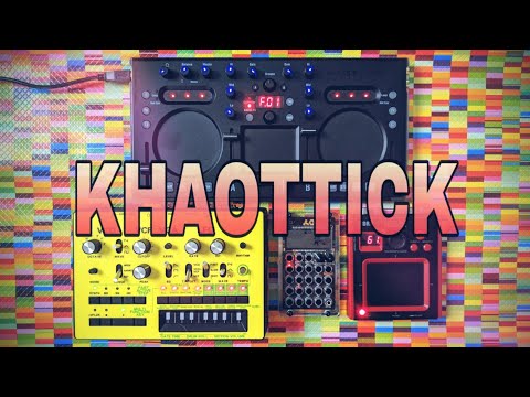 Quick Techno Jam with the Korg Kaoss DJ Mixer, Monotribe, Kaoss Pad Mini & PO-33 Sampler