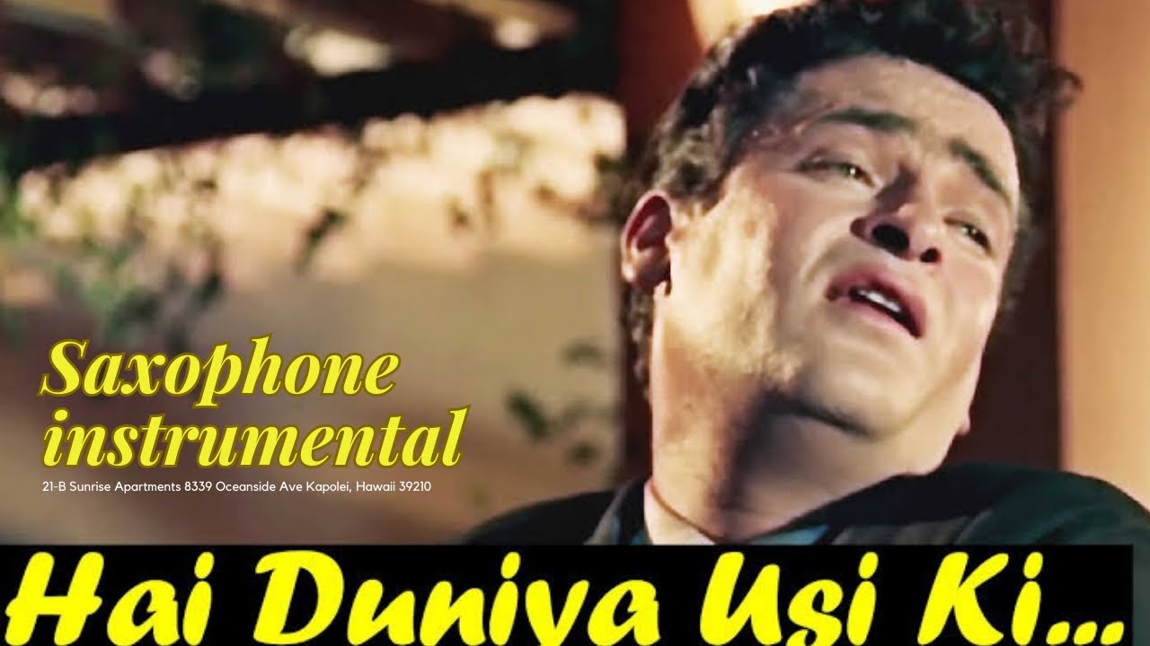 Hai Duniya Usi ki saxophone instrumentalmusicringtone 