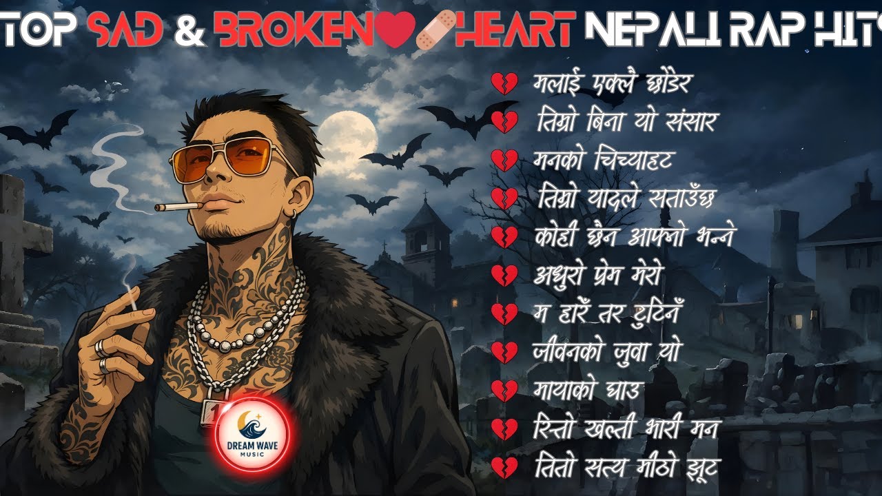 💔 Top Sad & Broken Heart Nepali Rap Hits 2026 | Emotional Love Rap Playlist