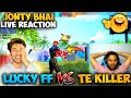 KILLER VS LUCKY FF ||  JONTY BHAI FUNNY REACTION EVER 😂😂😂