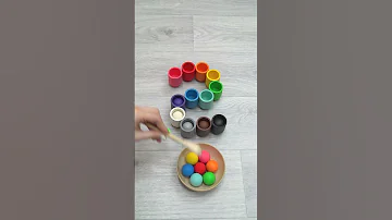 Colorful Wooden Toys Oddly Satisfying Reverse video