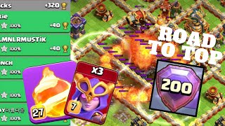 Legend League Road to Top 200 Fireball Super Witch September Season
