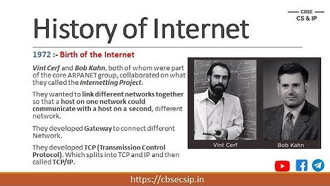 History of Internet in Hindi (इंटरनेट का इतिहास हिन्दी में)