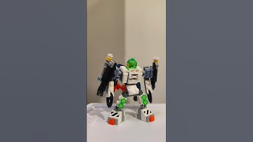 Space Mecha Z Combination! #lego #mecha #combo #robot #Z-blob #mini #easy #new #spotlight #frame