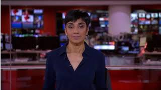 BBC News Blooper (filler then showed newsroom and logo dissapeared in opening) (March 5, 2023 6:34p)