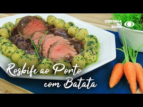 Vídeo: Rosbife Com Batatas