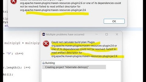 Maven Build Issue in JAVA EE Eclipse