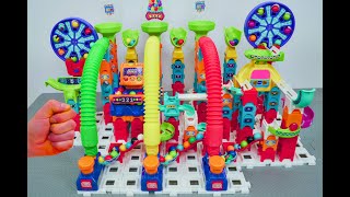 Vtech Marble Run Rolling Action | Marble Run Race ASMR | Pop Tubes Combination