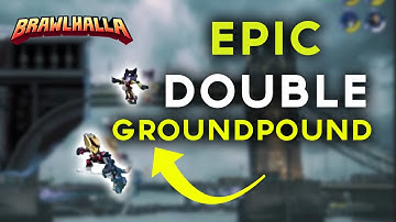 EPIC DOUBLE GROUND POUND! - Brawlhalla twitch highlights #14 (Strings, 0 to death,combos..)
