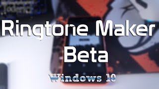 "New" Ringtone Maker Beta app for Windows 10 Mobile screenshot 2