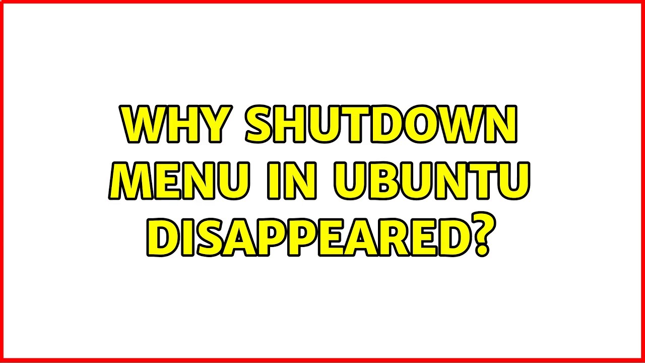 Toolbar Disappeared Ubuntu at Eddie McMillan blog