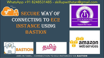 AWS in TAMIL - Connecting EC2 instances via BASTION