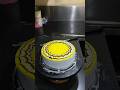 pineapple 1kg cake! cream design counter design cake! pineapple tutorial cake making! yellow colour