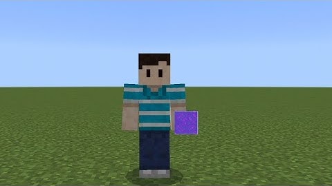 can I get a portal block using commands?