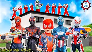 Ai Đã Lấy Trộm Quần Áo Của Siêu Nhân Nhện - Tổng Hợp Video Hành Động Hay Nhất || Spider-Man Family