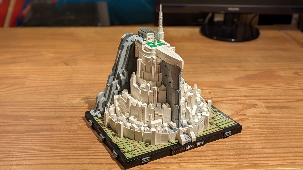 Minas Tirith  Lego architecture, Lego star wars, Lego