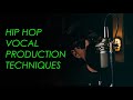 Hip Hop Vocal Production Techniques #hiphop #recording #musicproduction #studio