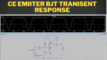 Common Emitter Frequency Response Using LTspice - BJT CE  Common Emitter Carrier Signal  LTspice