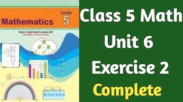 Class 5 Math Chapter 6 Exercise 2 Complete |5th Class Math Unit 6 Exercise 2 | Unit 6 Unitary Method