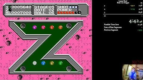 (PB) Lunar Pool (NES) - Levels 1-10 [12:04]