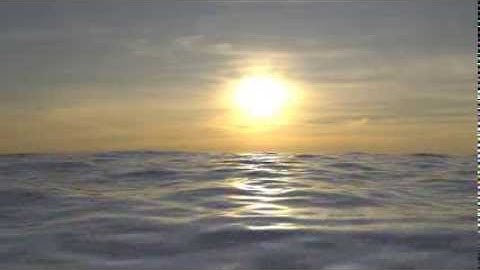 First Blender Ocean Modifier Test