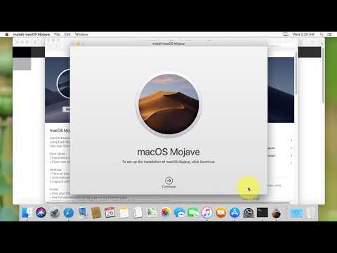 Cara Upgrade setiap MacOS untuk MacOS Mojave