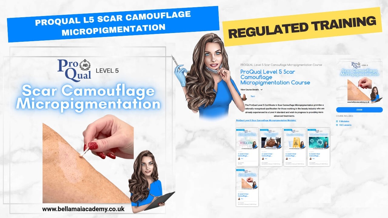 Proqual Level 5 Scar Camouflage Micropigmentation Training Course