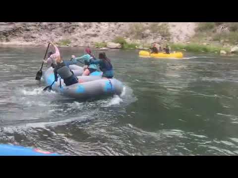 Sprint Rafting Junior Raft Team Sprint Training (2020-1) - YouTube