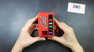 Mini vending machine puzzle! Cola Conundrum by Fortunate Son Puzzle