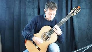 Luthier Charalampos Koumridis doubletop No  89 demo Carcassi www concert classical guitar com