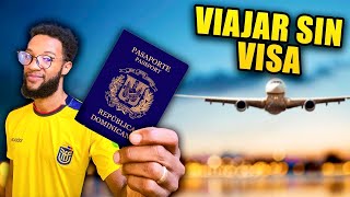 PAISES para VIAJAR SIN VISA con PASAPORTE DOMINICANO