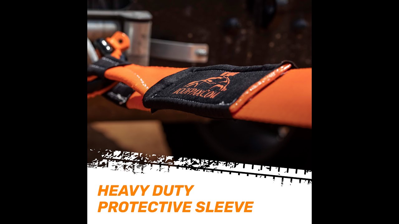 Tow Strap by RoofPax | 3" x 30 ft. Off-Road Recovery Rope