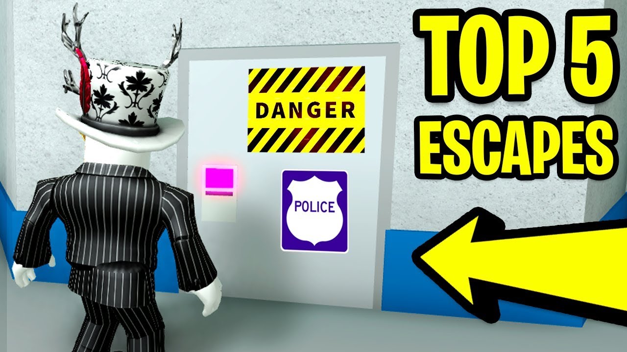 Top 5 Ways To Escape Prison Roblox Mad City Mad City Vs - all the ways to escape prison in mad city roblox youtube