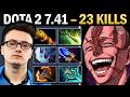 Anti-Mage Dota 2 7.41 with Disperser and 1000 GPM - Dota Gameplay