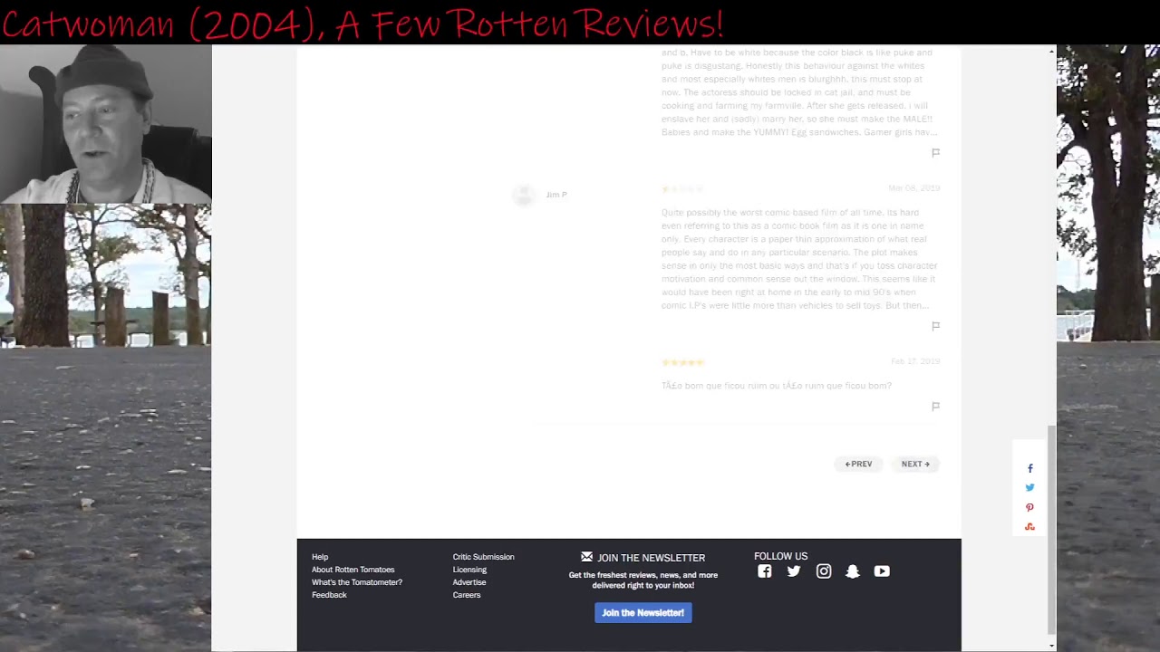 Rotten Reviews Catwoman (2004) YouTube