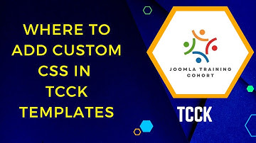 Where to Put Custom CSS in a Template Creator CK Joomla Template