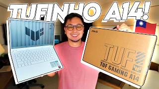 Comprei um TUFINHO A14 em TAIWAN na LOJA OFICIAL da ASUS!
