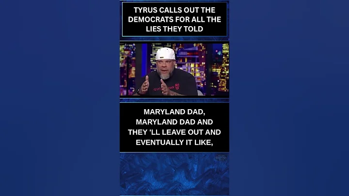 Tyrus Calls Out Dems For All The Lies They Tell #news #shorts