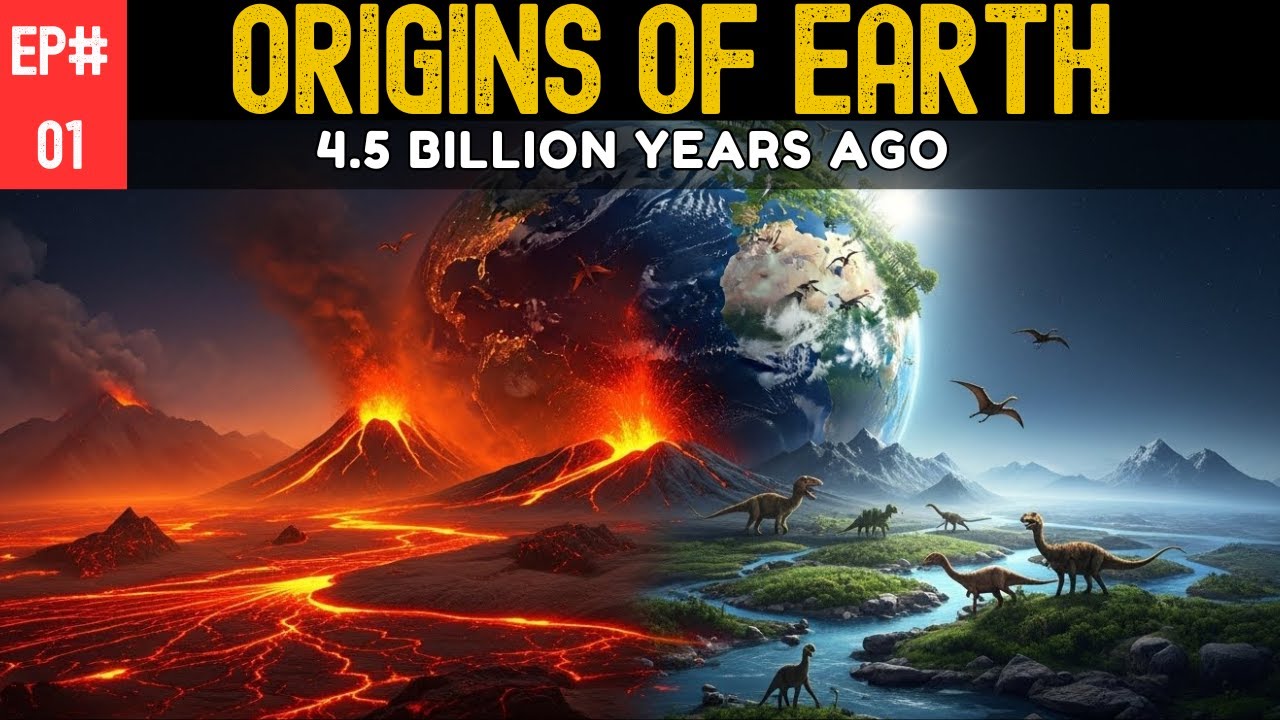 Episode 1: Origins of Earth 🌍 – 4.5 Billion Years Ago | Story of the ...