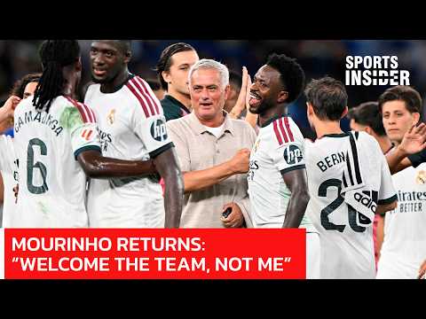 Jose Mourinho Speaks Ahead of Real Madrid Home Return | Mbappe, Vinicius & Bellingham Backed | AD1Z